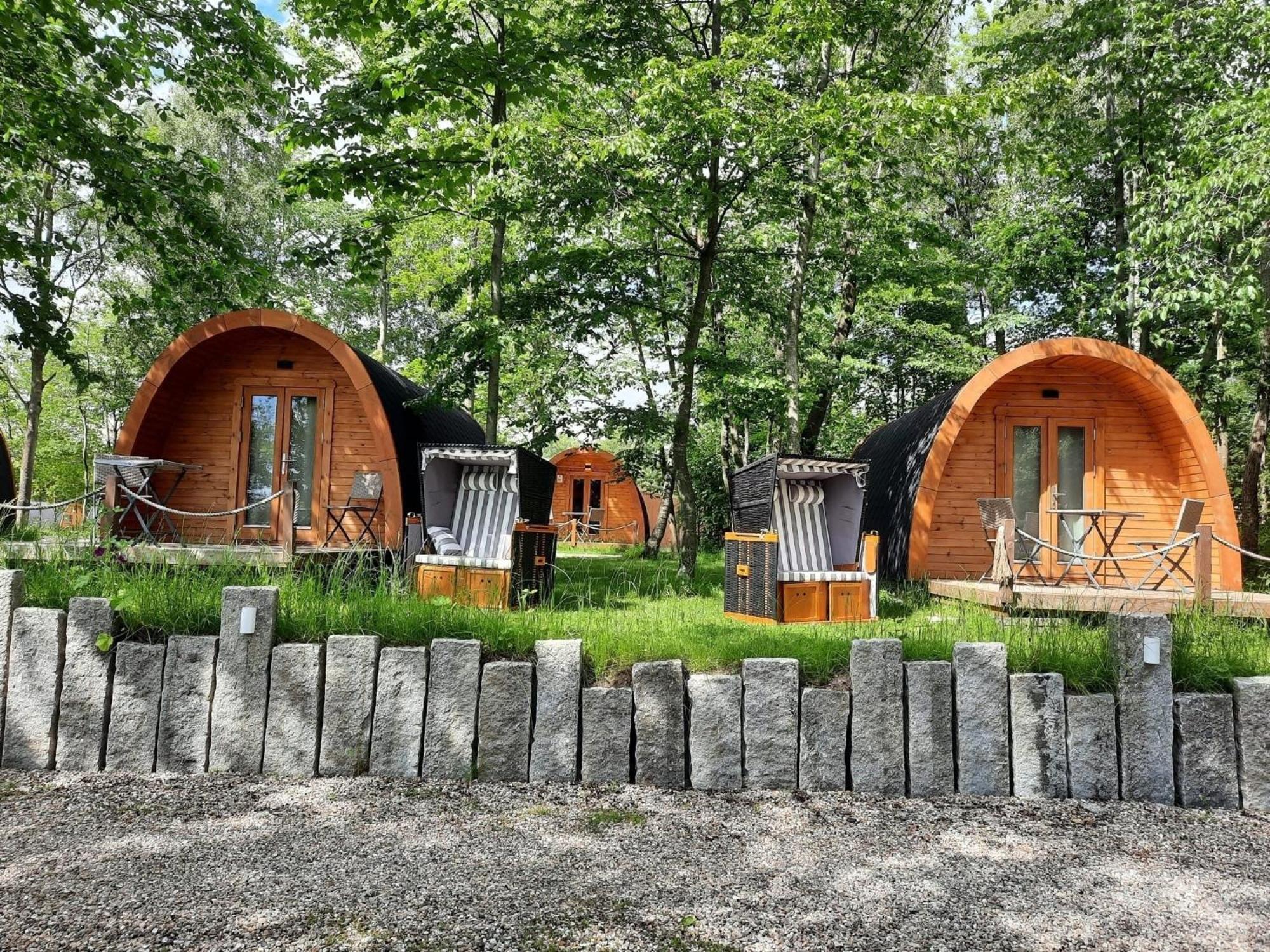 26 Premium Camping Pod "Foehr" Silberstedt Exterior foto